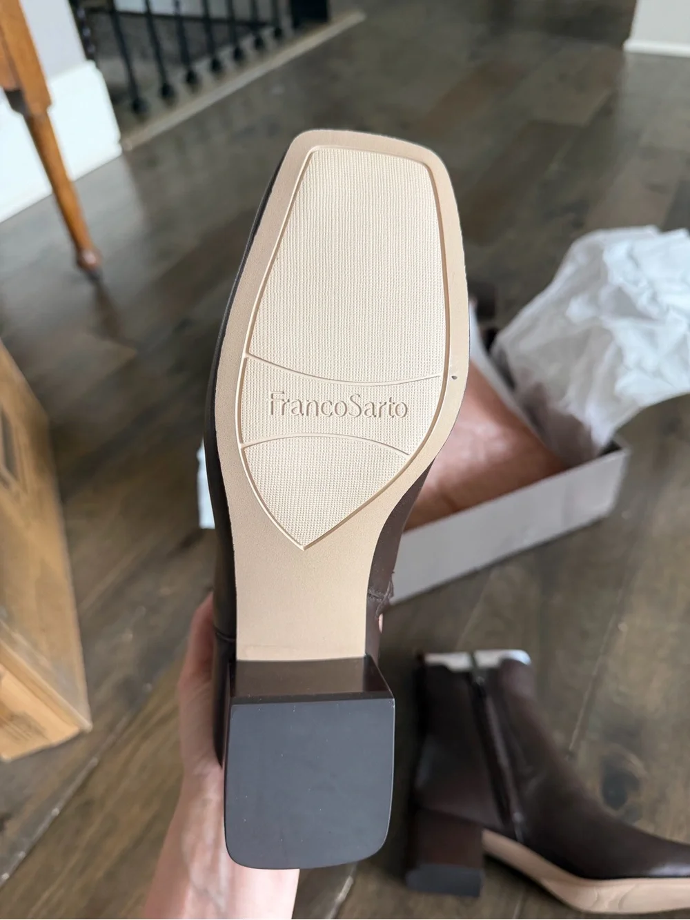 Franco Sarto polished leather